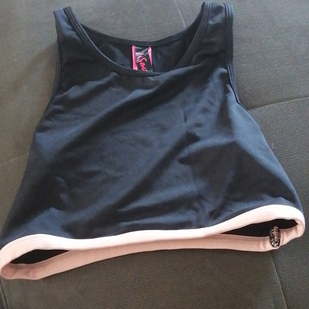 La senza active wear crop top